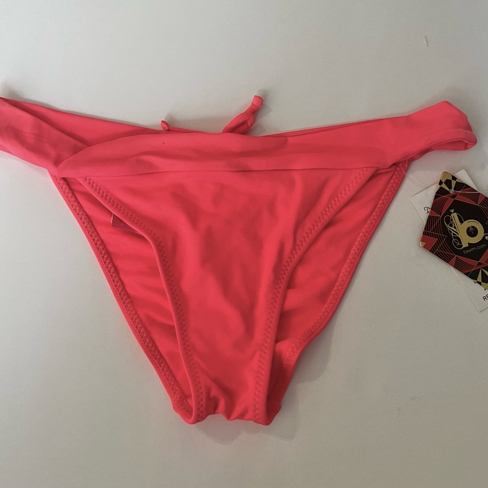 New BSwim Women’s Swimwear Coral Bikini Bottom, Sz XL NWT